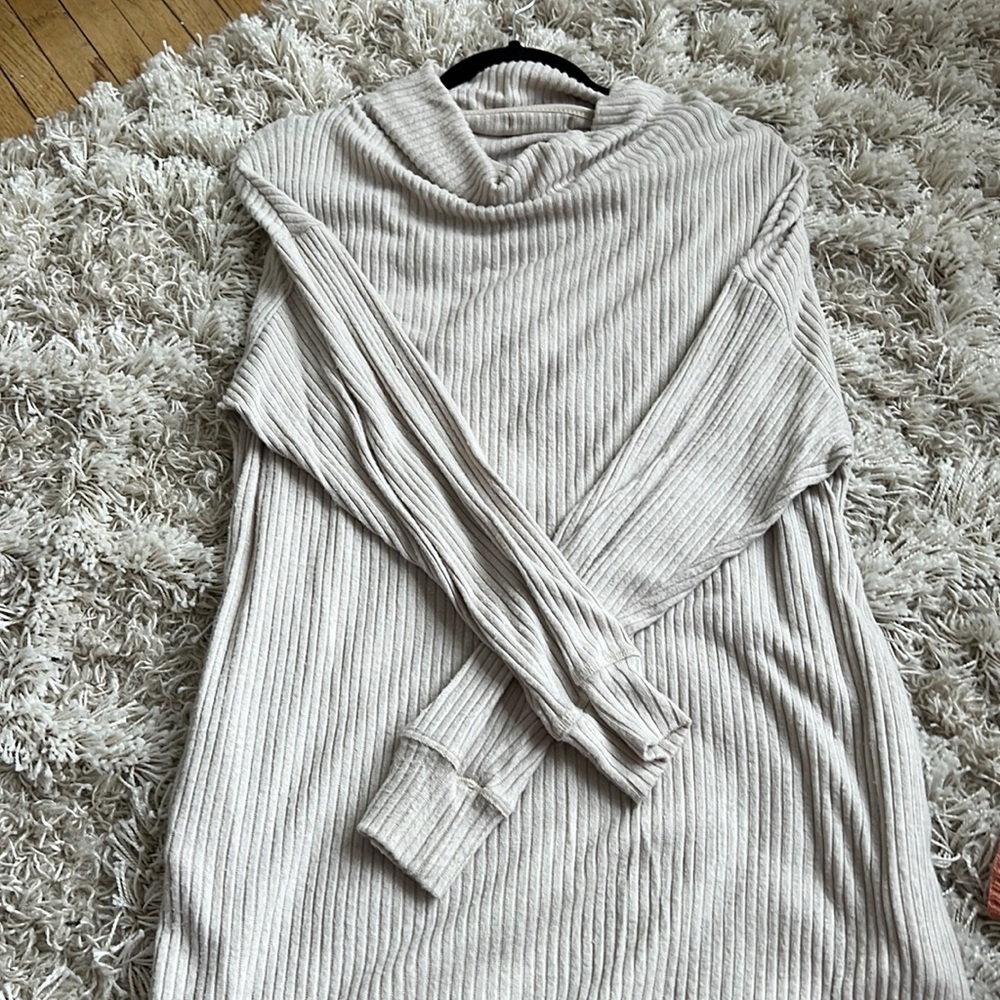 Turtle Neck Sweater Dress